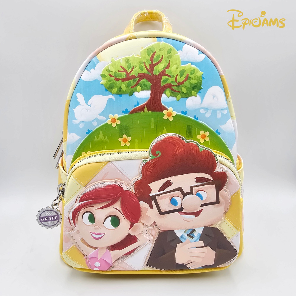 Loungefly Disney Pixar Up Carl & Ellie Cloud Gazing Mini Backpack
